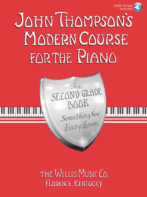 John Thompson's Modern Course for the Piano - Second Grade (Book/Audio): Second Grade - Book/Audio