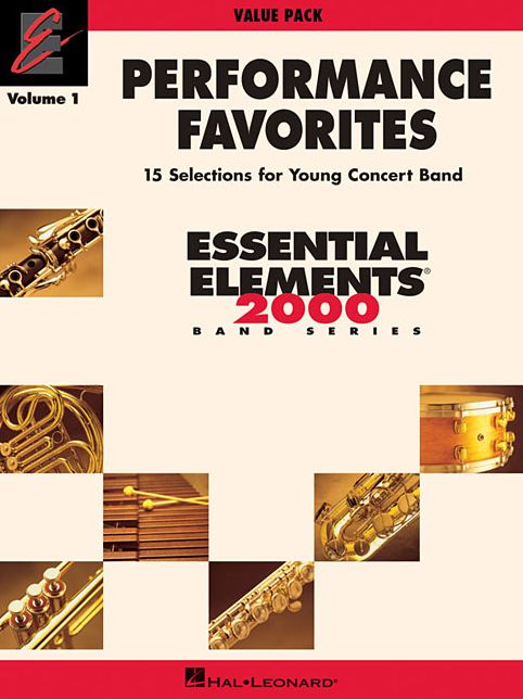 Performance Favorites, Volume 1: Value Pak (37 part books, conductor score & CD)