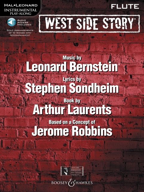 West Side Story for Flute: Instrumental Play-Along Book/CD Pack
