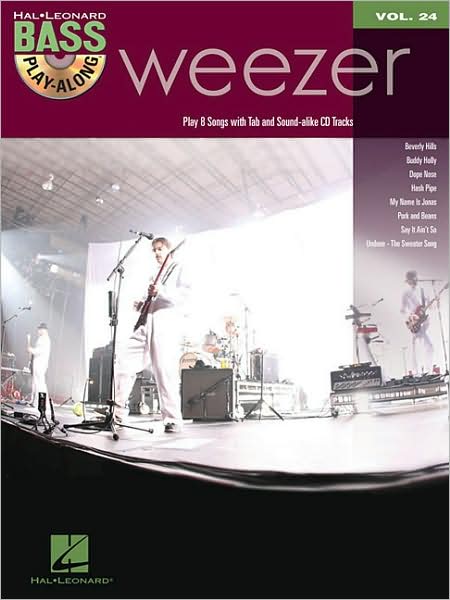 Weezer: Bass Play-Along Volume 24