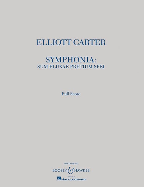 Symphonia: sum fluxae pretium spei: Full Score