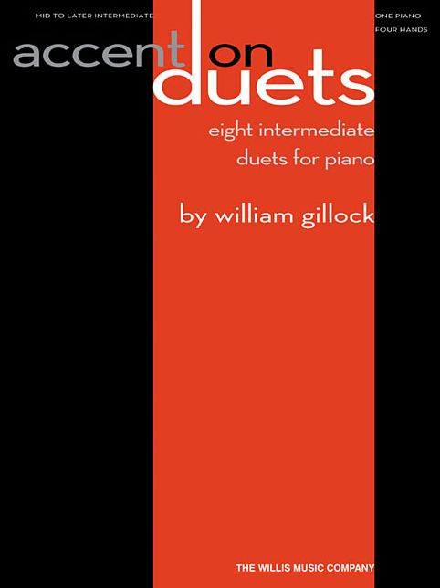 Accent on Duets: Mid to Later Intermediate Level 1 Piano, 4 Hands