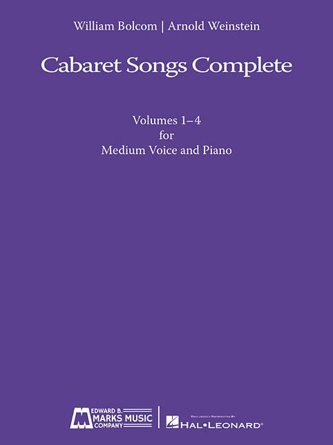 Cabaret Songs Complete: Volumes 1-4 for Medium Voice and Piano