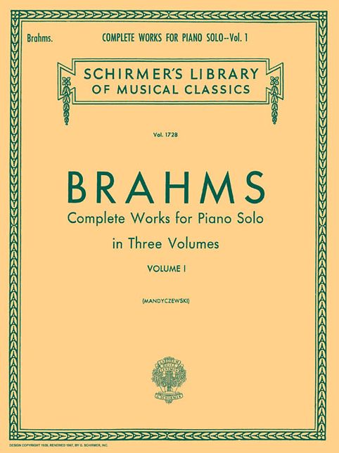 Complete Works for Piano Solo - Volume 1: Piano Solo