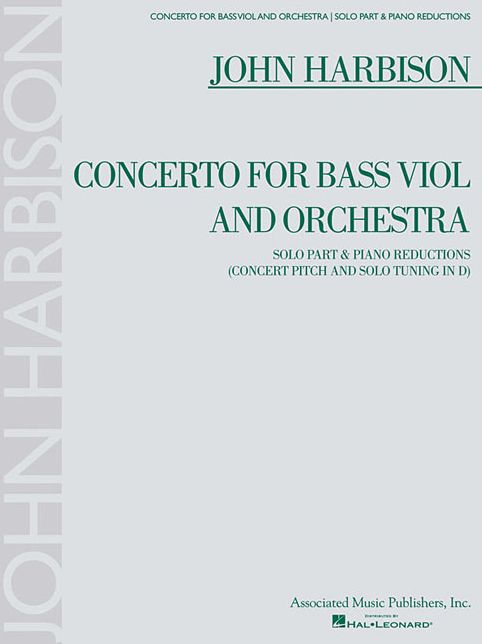 Concerto for Bass Viol: for Double Bass & Piano Reduction