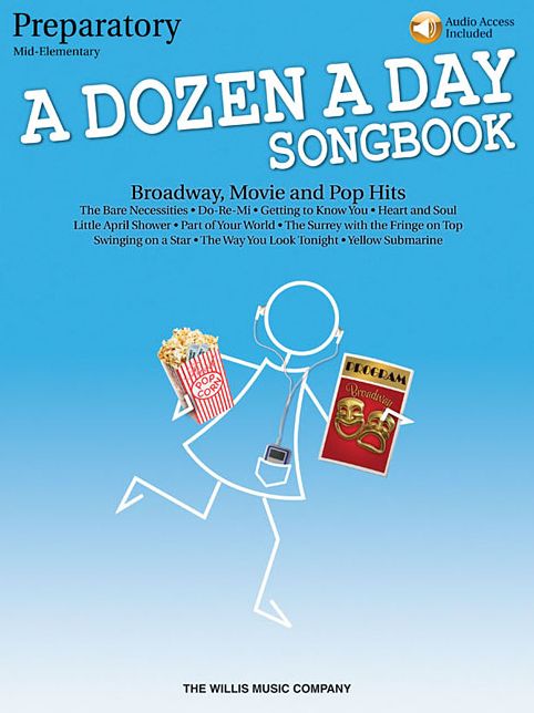 A Dozen a Day Songbook - Preparatory Book: Mid-Elementary Level