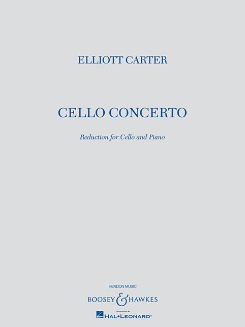 Cello Concerto: Cello and Piano Reduction