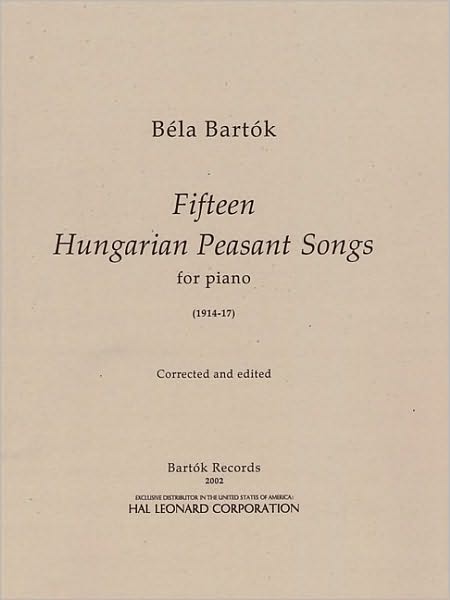 15 Hungarian Peasant Songs