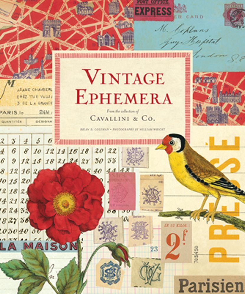 Vintage Ephemera: From the Collection of Cavallini & Co.