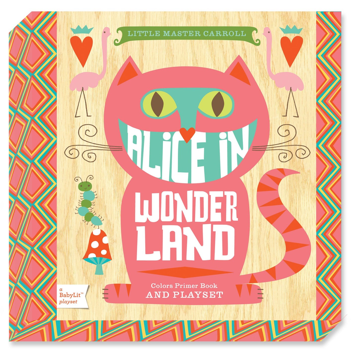 Alice in Wonderland: A BabyLit® Colors Primer Board Book and Playset