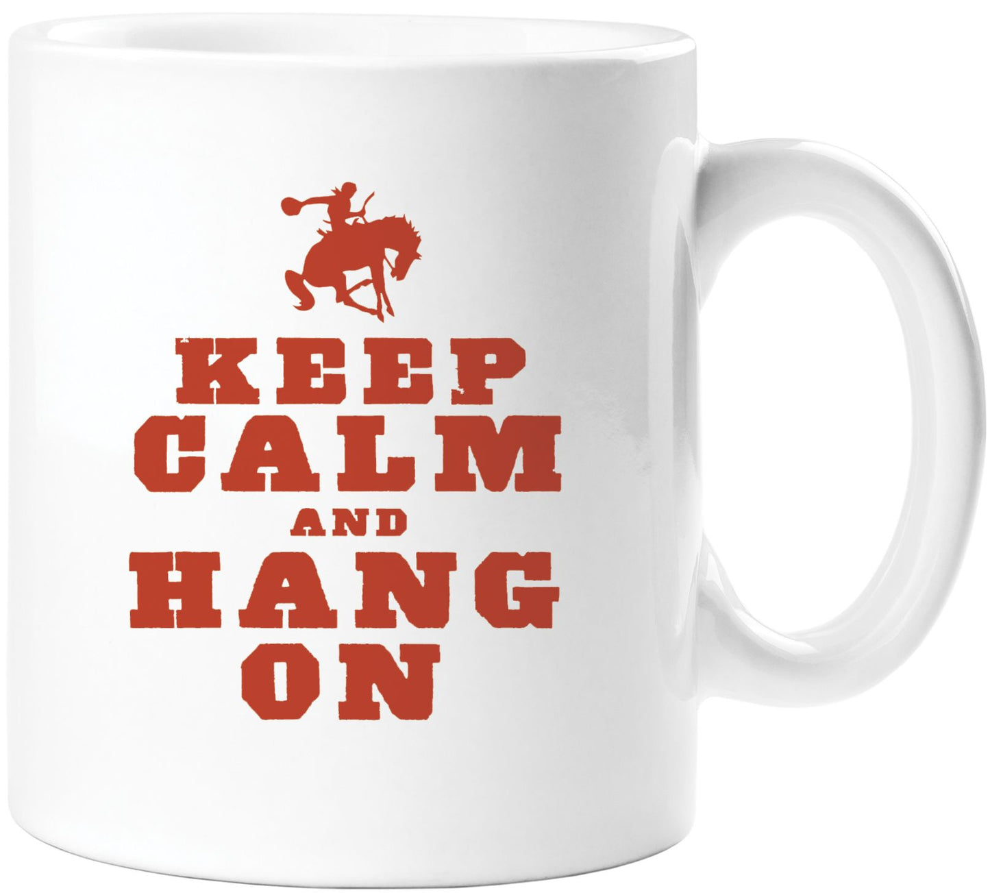 Keep Calm and Hang On Mug