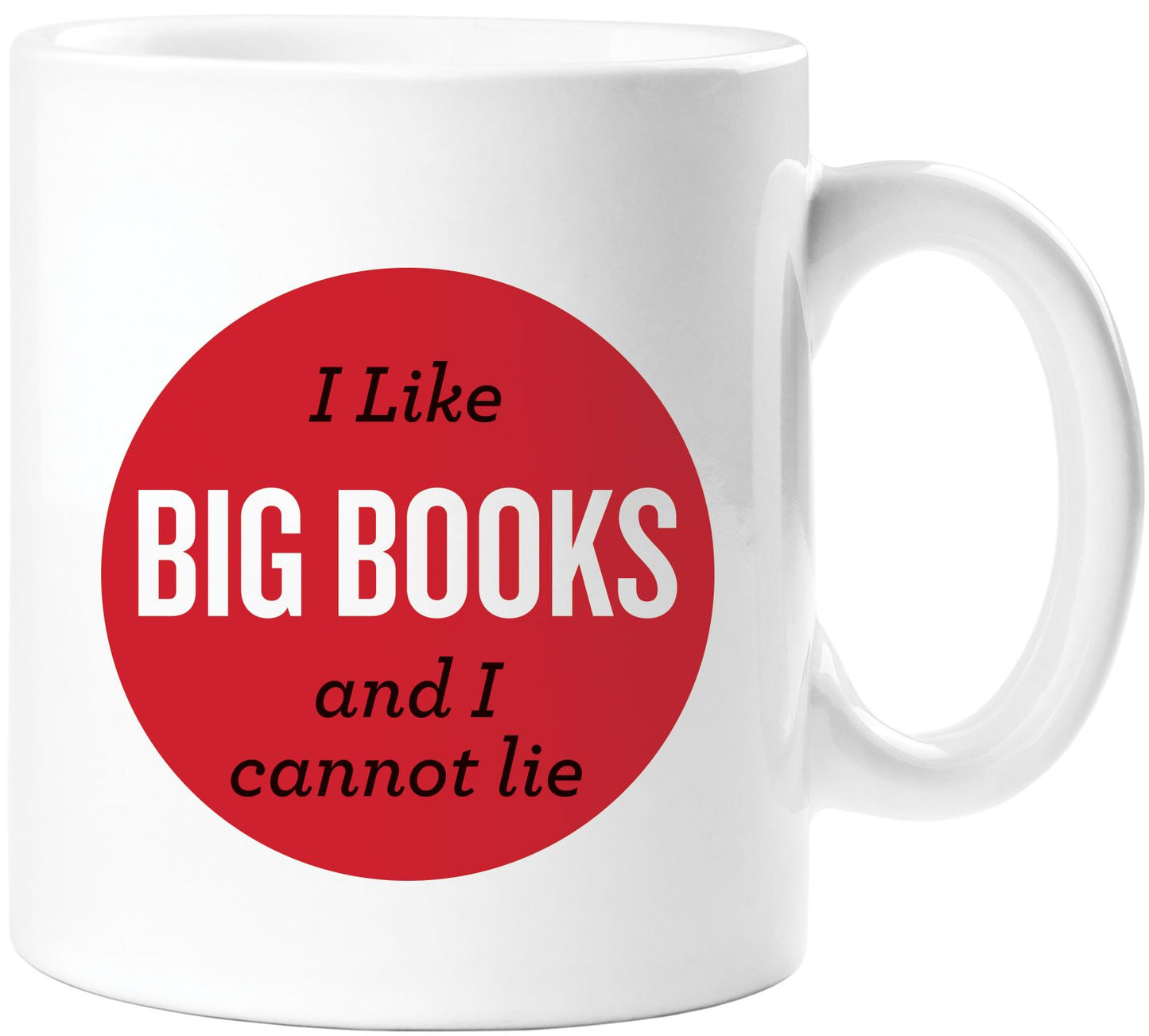 I Like Big Books and I cannot Lie Mug
