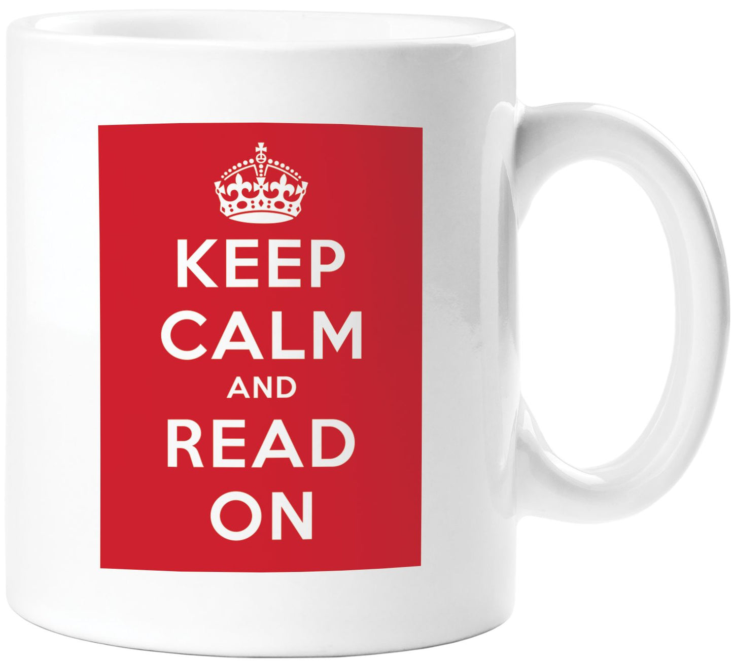 Keep Calm and Read On Mug