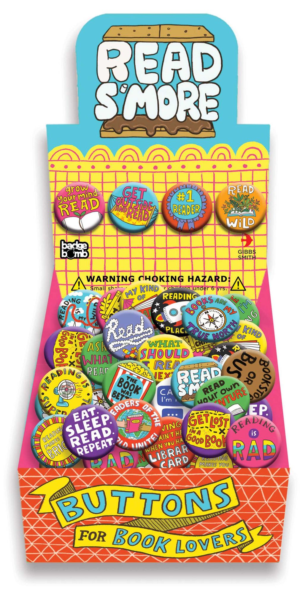 Read s'More Button Box
