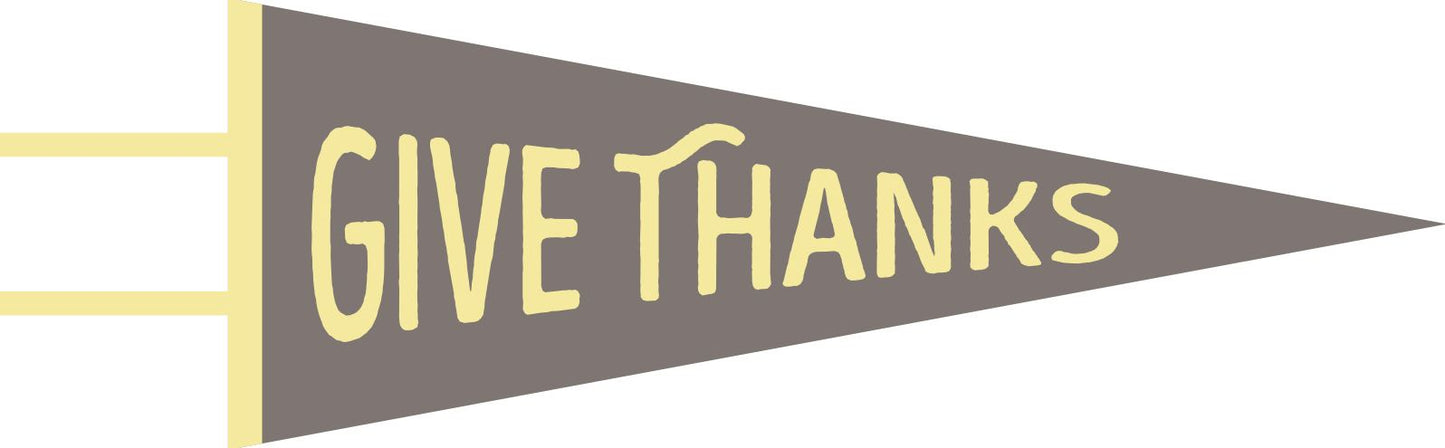 Give Thanks Pennant