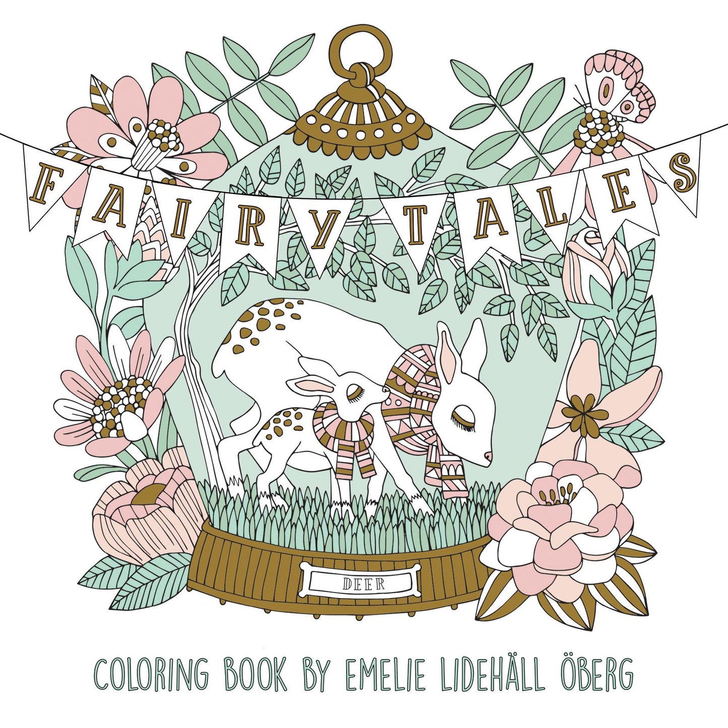 Fairy Tales Coloring Book: Published in Sweden as "sagolikt"