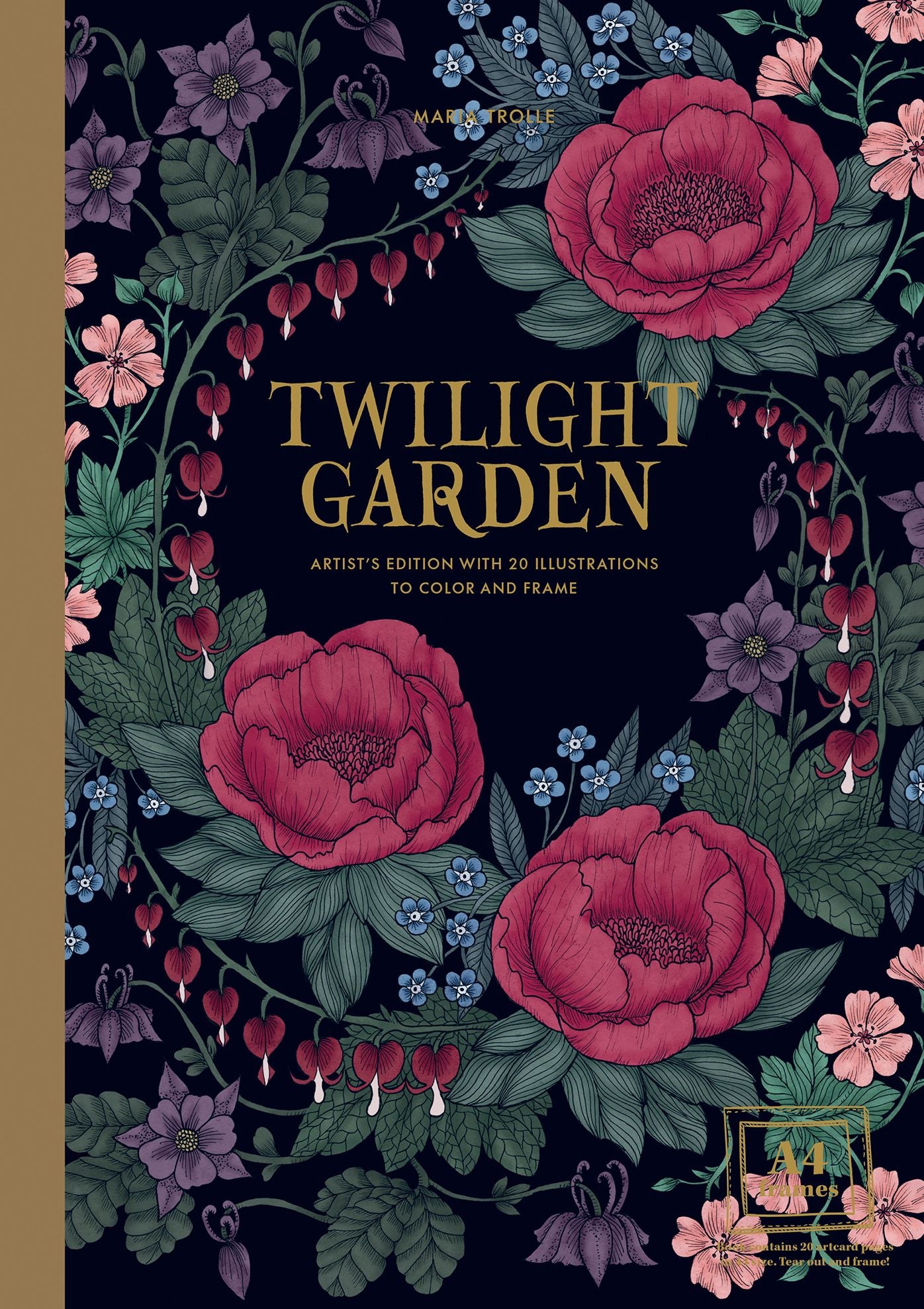 Twilight Garden Artist's Edition: Published in Sweden as "blomstermandala"