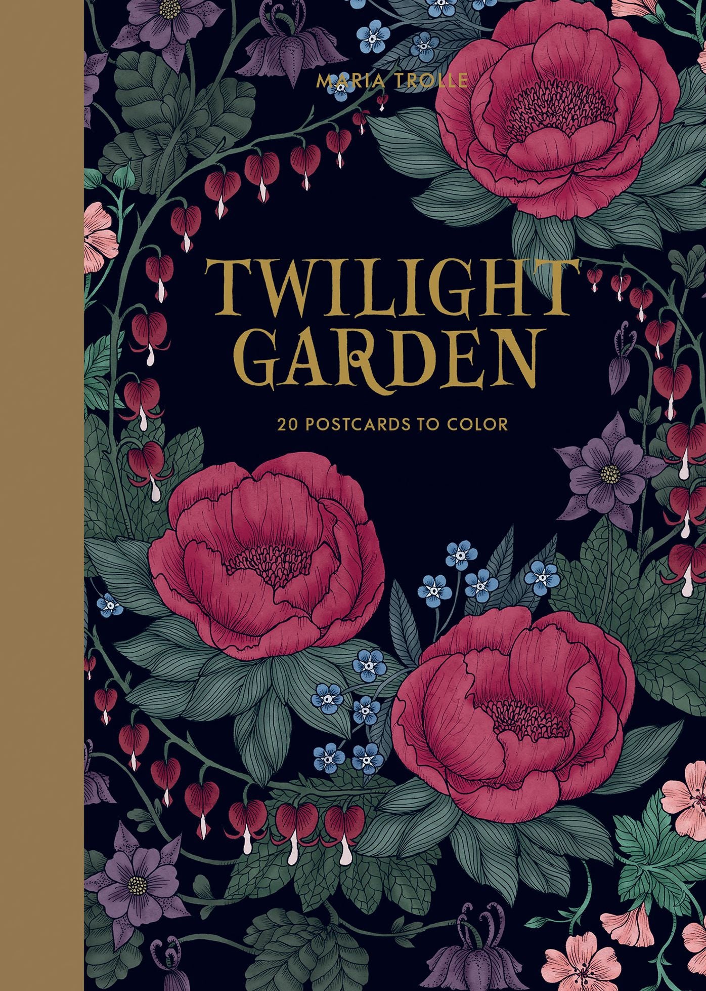 Twilight Garden 20 Postcards: Published in Sweden as "blomstermandala"