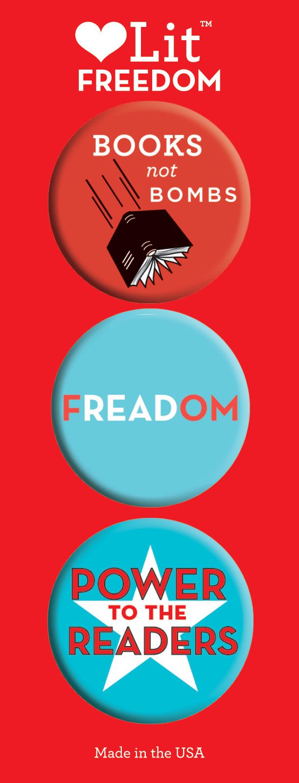 Freedom Button Assortment