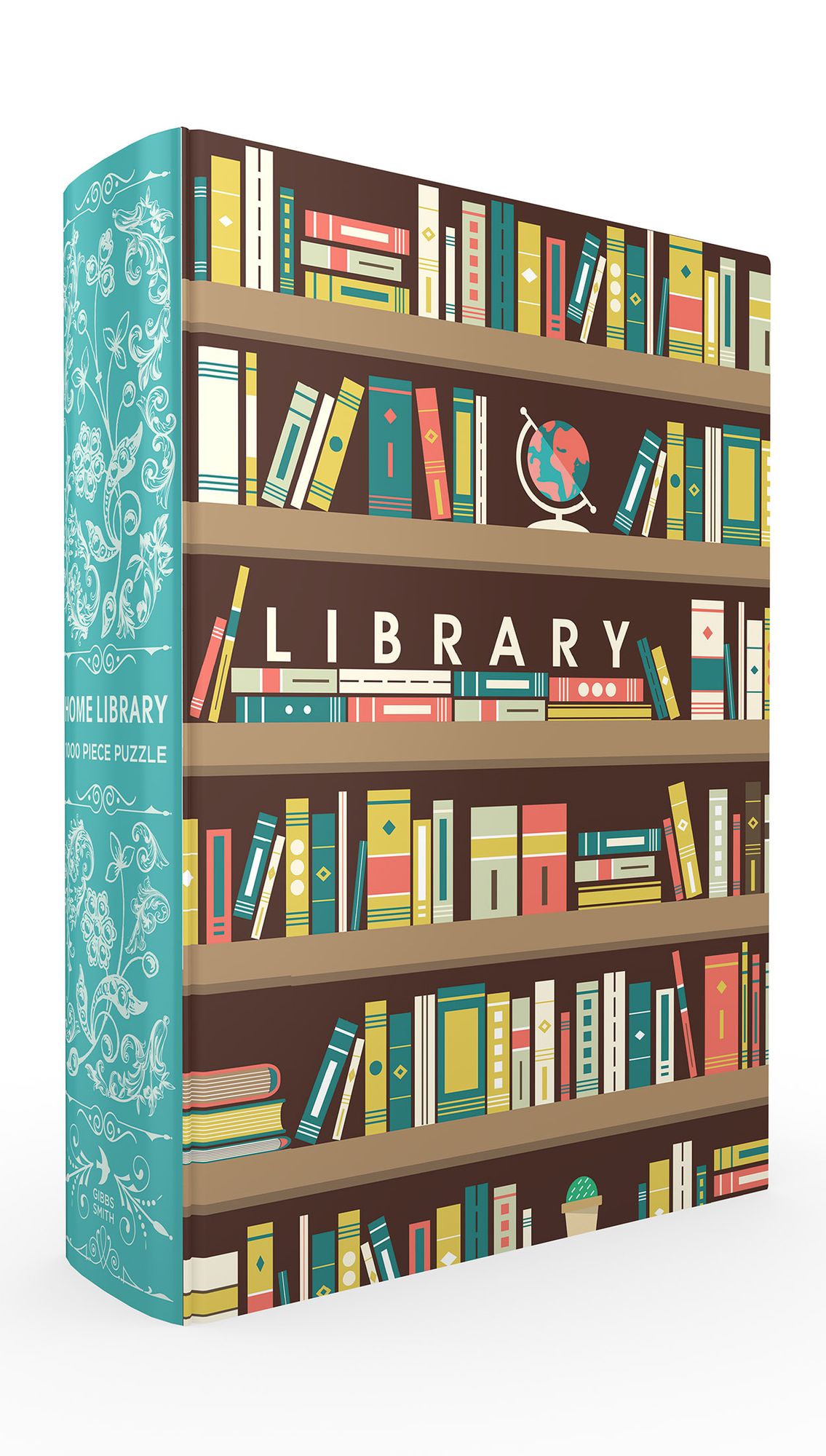 Home Library Book Box Puzzle
