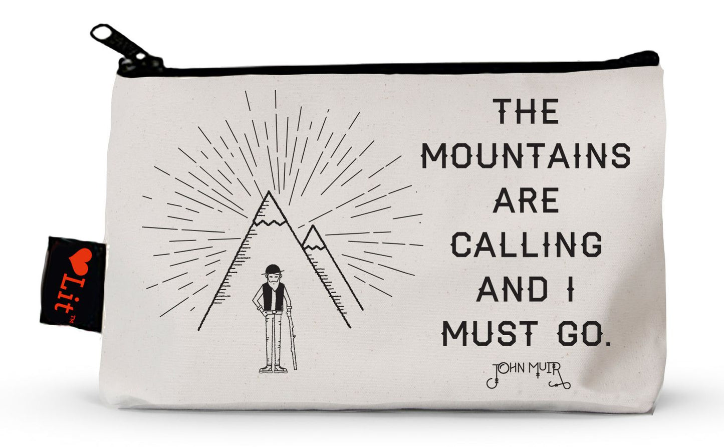 The Mountains Are Calling Pencil Pouch
