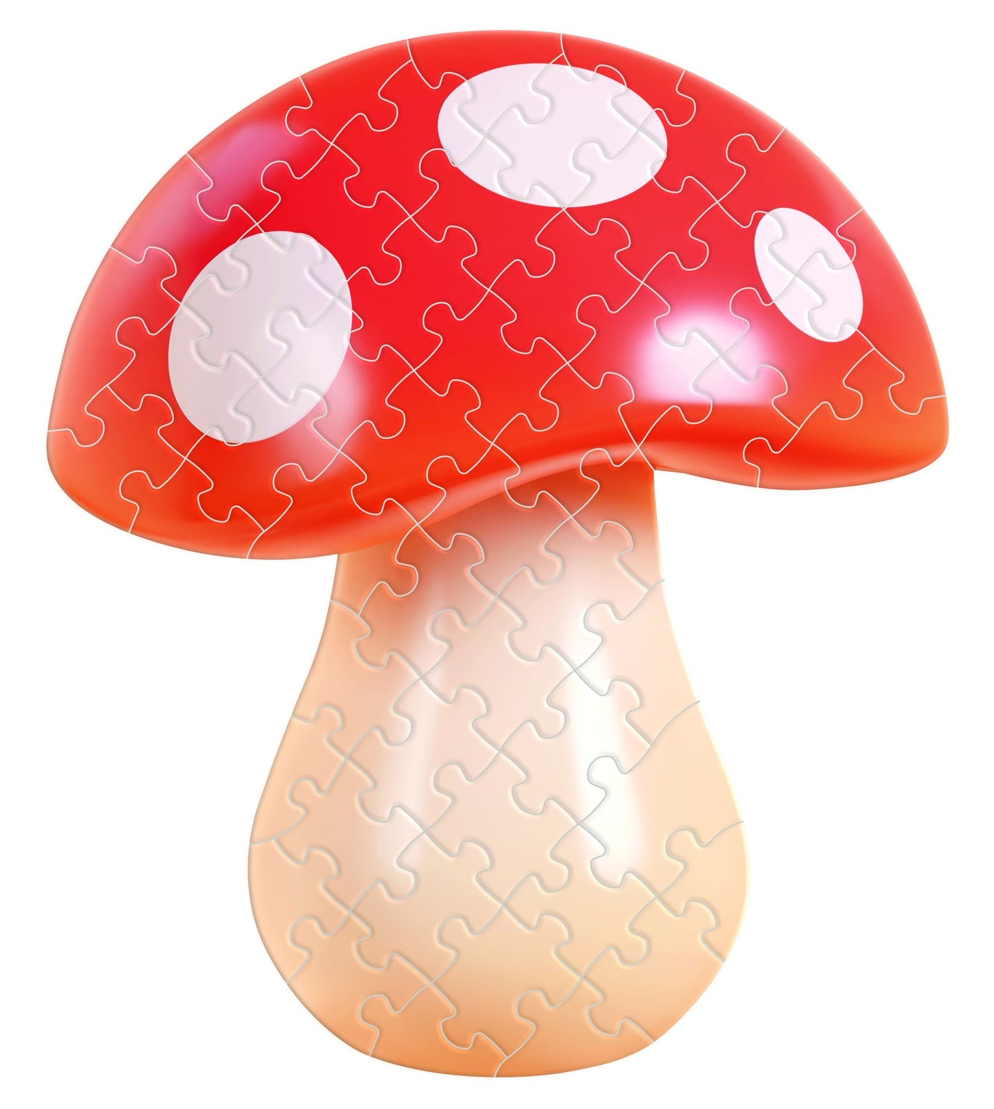 Mushroom Jiggie Puzzle 53 Piece
