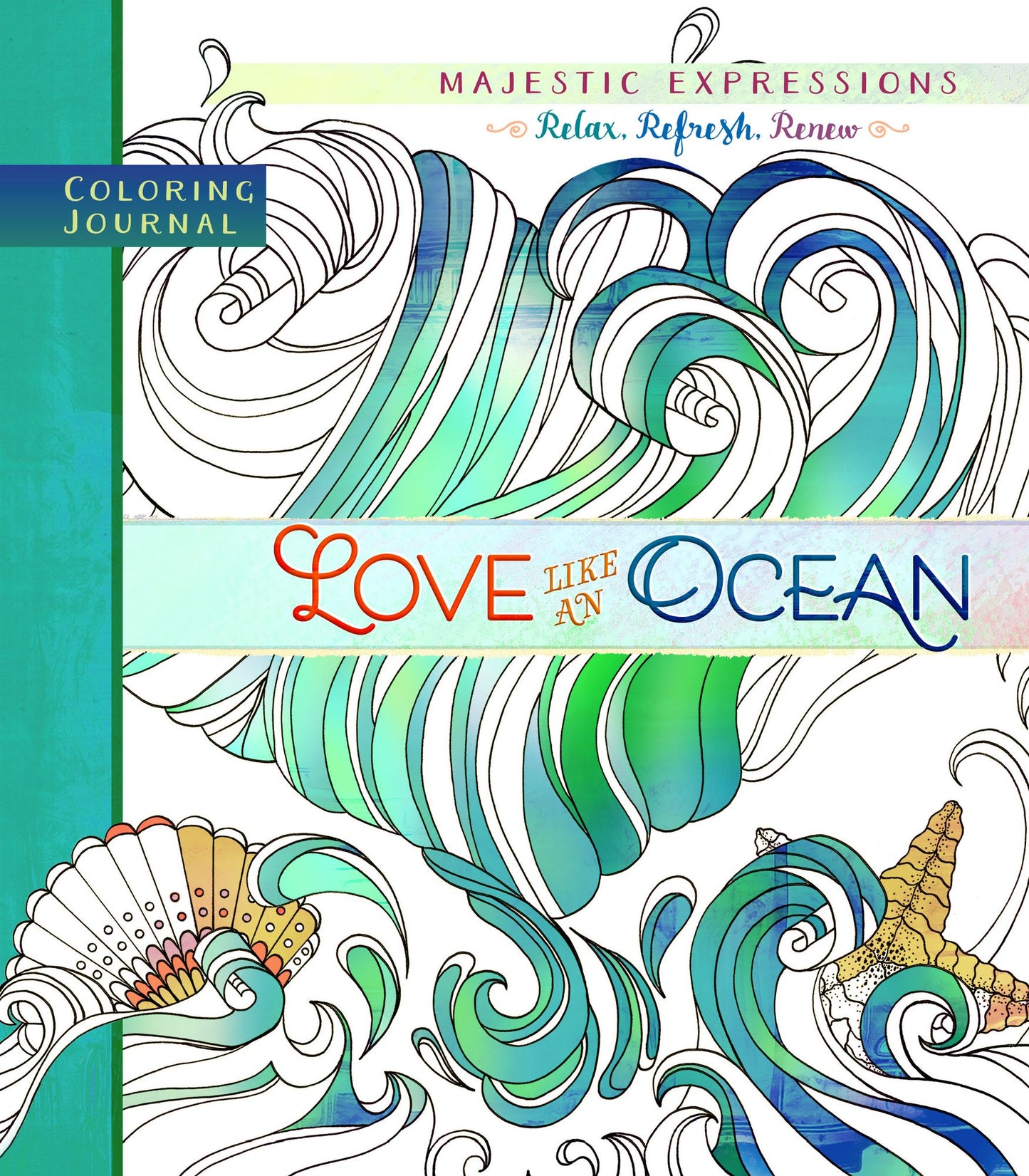 Love Like an Ocean: Coloring Journal
