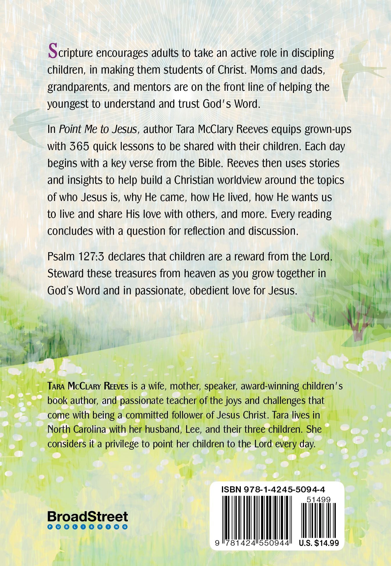 Point Me to Jesus: 365 Devotions for Parents to Read to Their Children