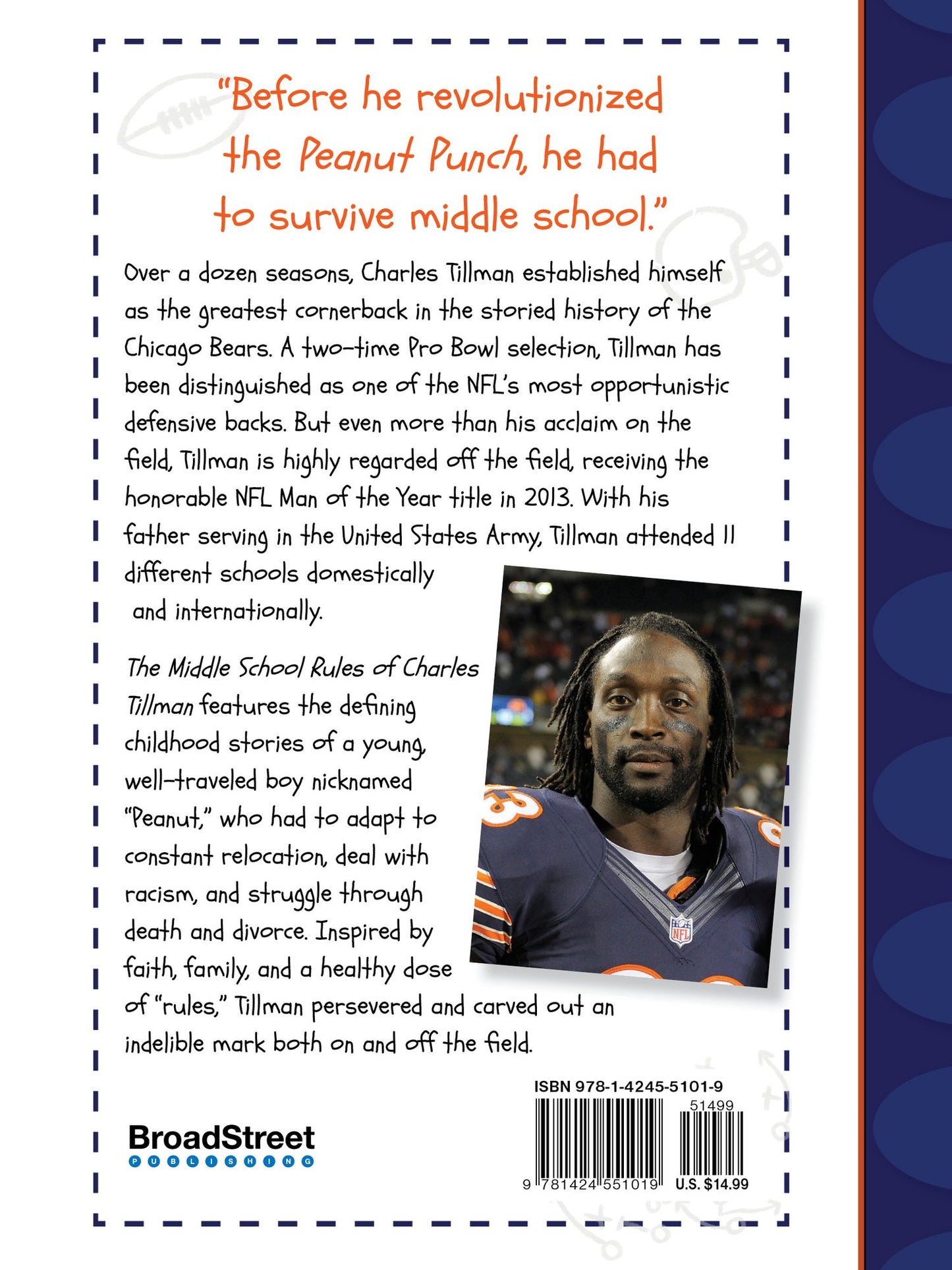 The Middle School Rules of Charles Tillman: "Peanut"