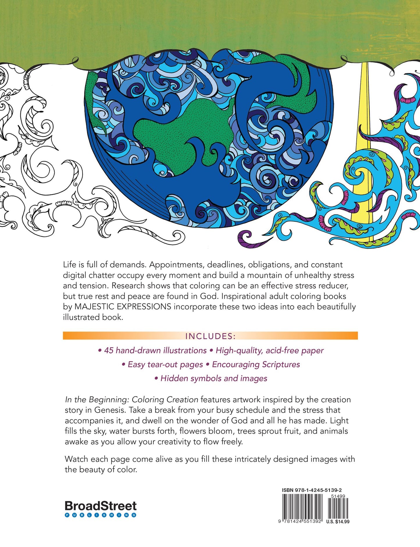 In the Beginning: Coloring Creation
