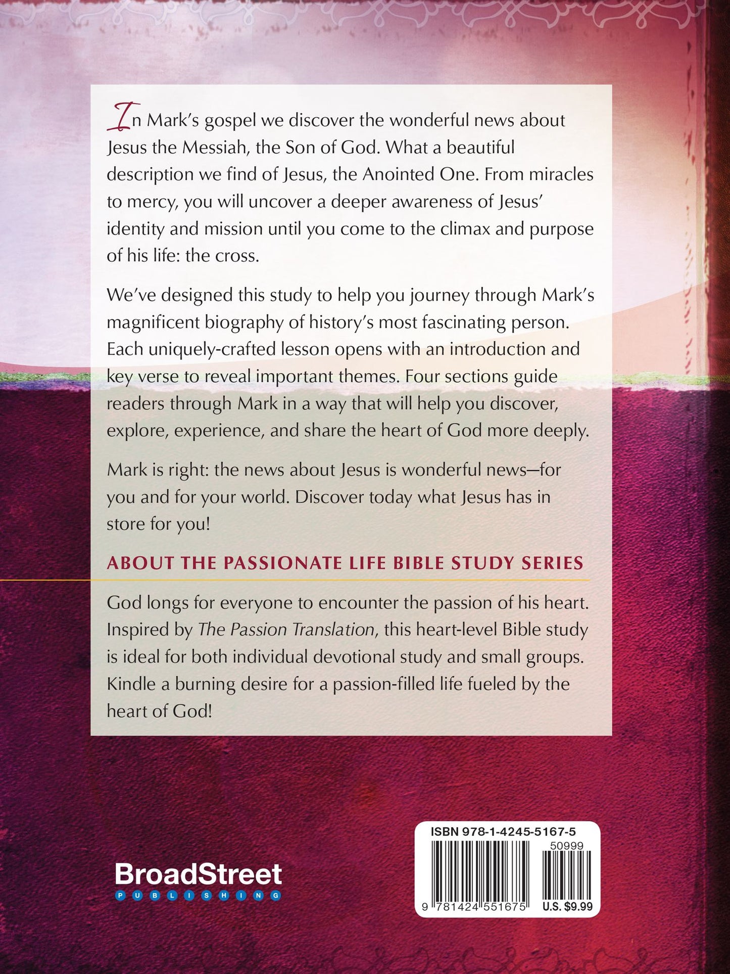 Mark: Miracles and Mercy 12-Week Study Guide