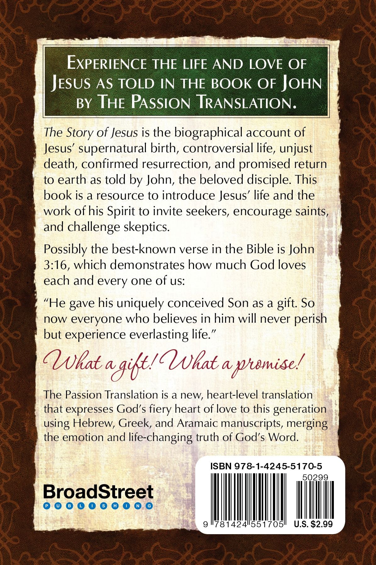 The Story of Jesus and His Love for You