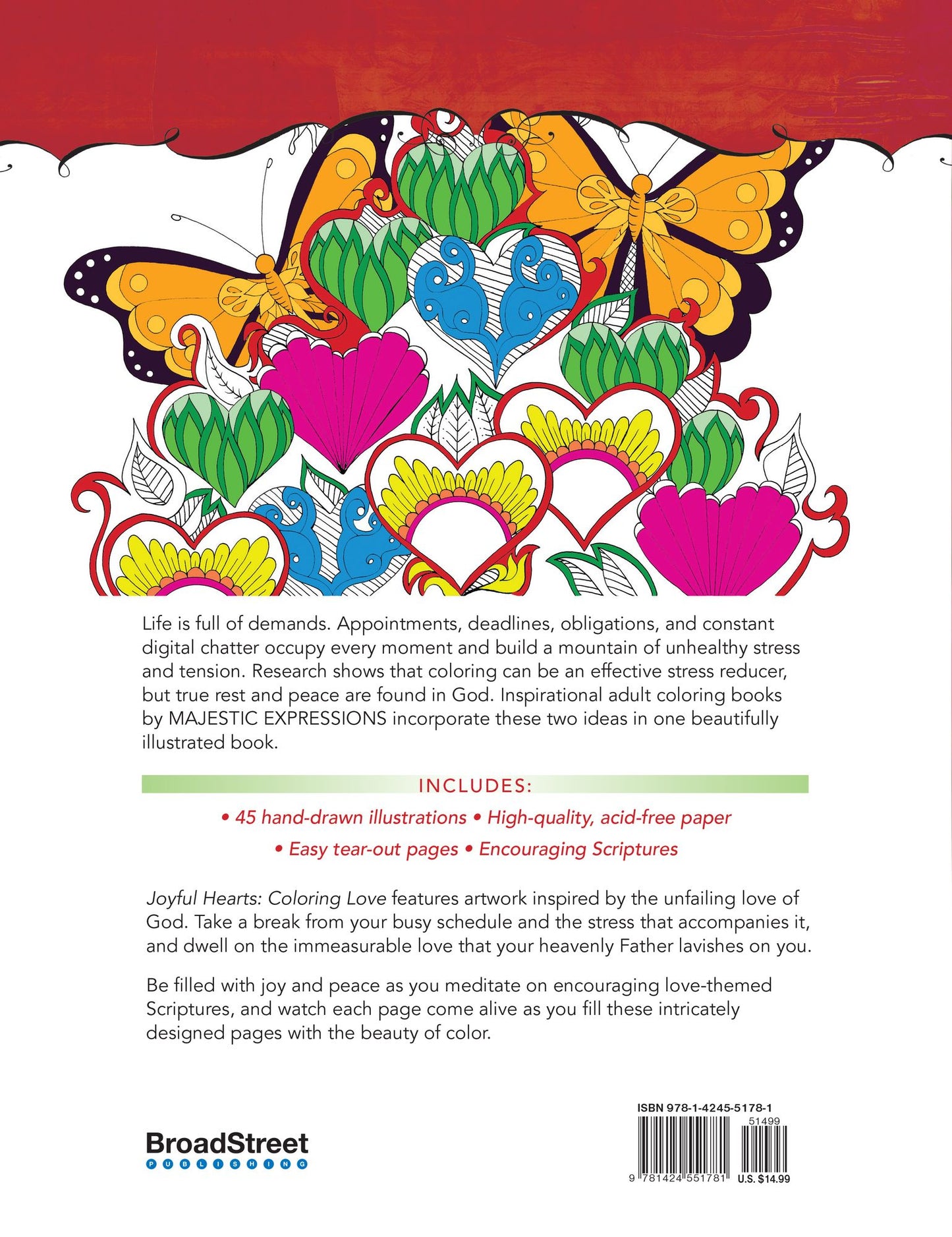 Joyful Hearts: Coloring Love