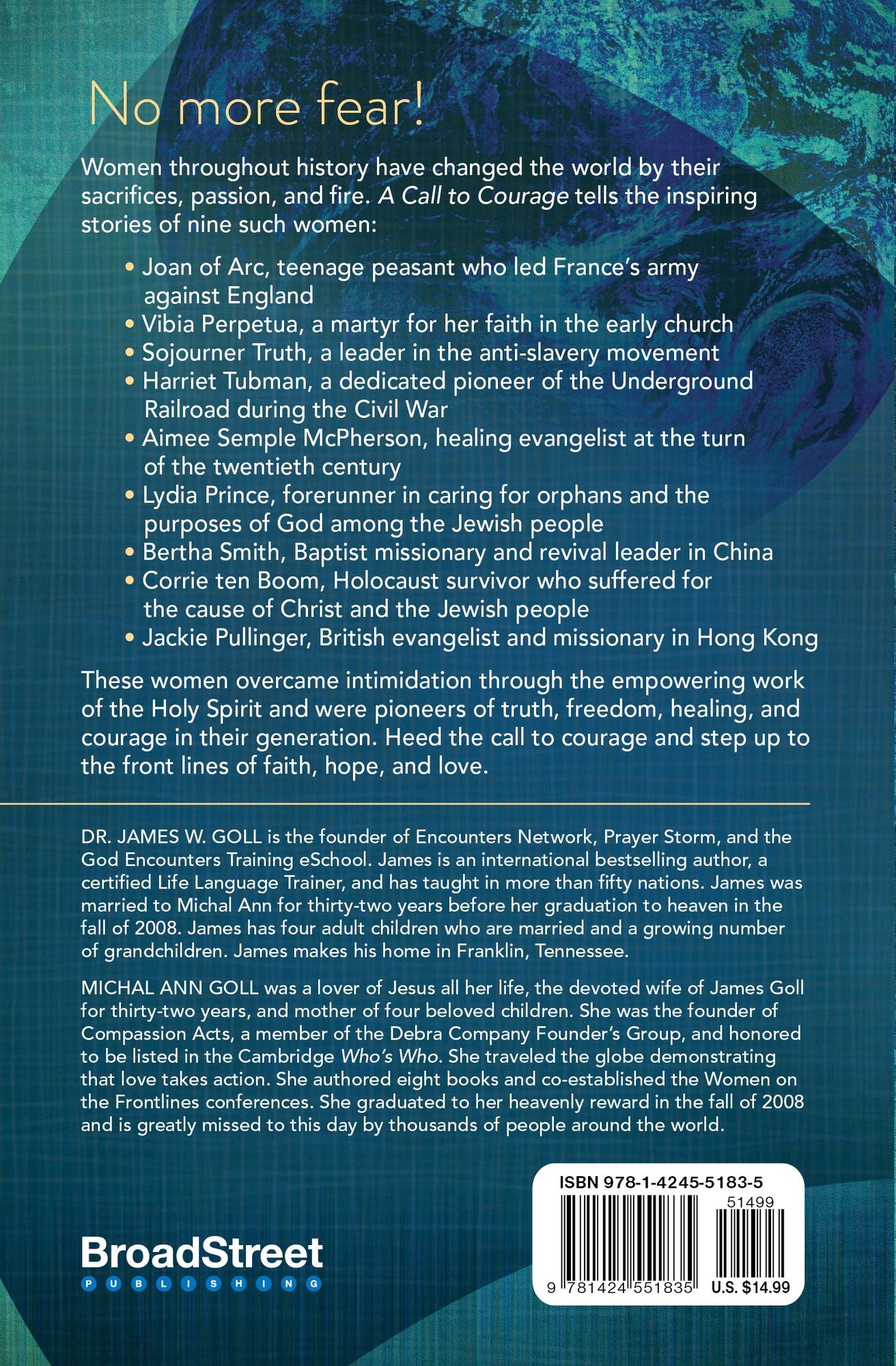 Women on the Frontlines: A Call to Courage: Overcoming Fear & Becoming Strong in Faith