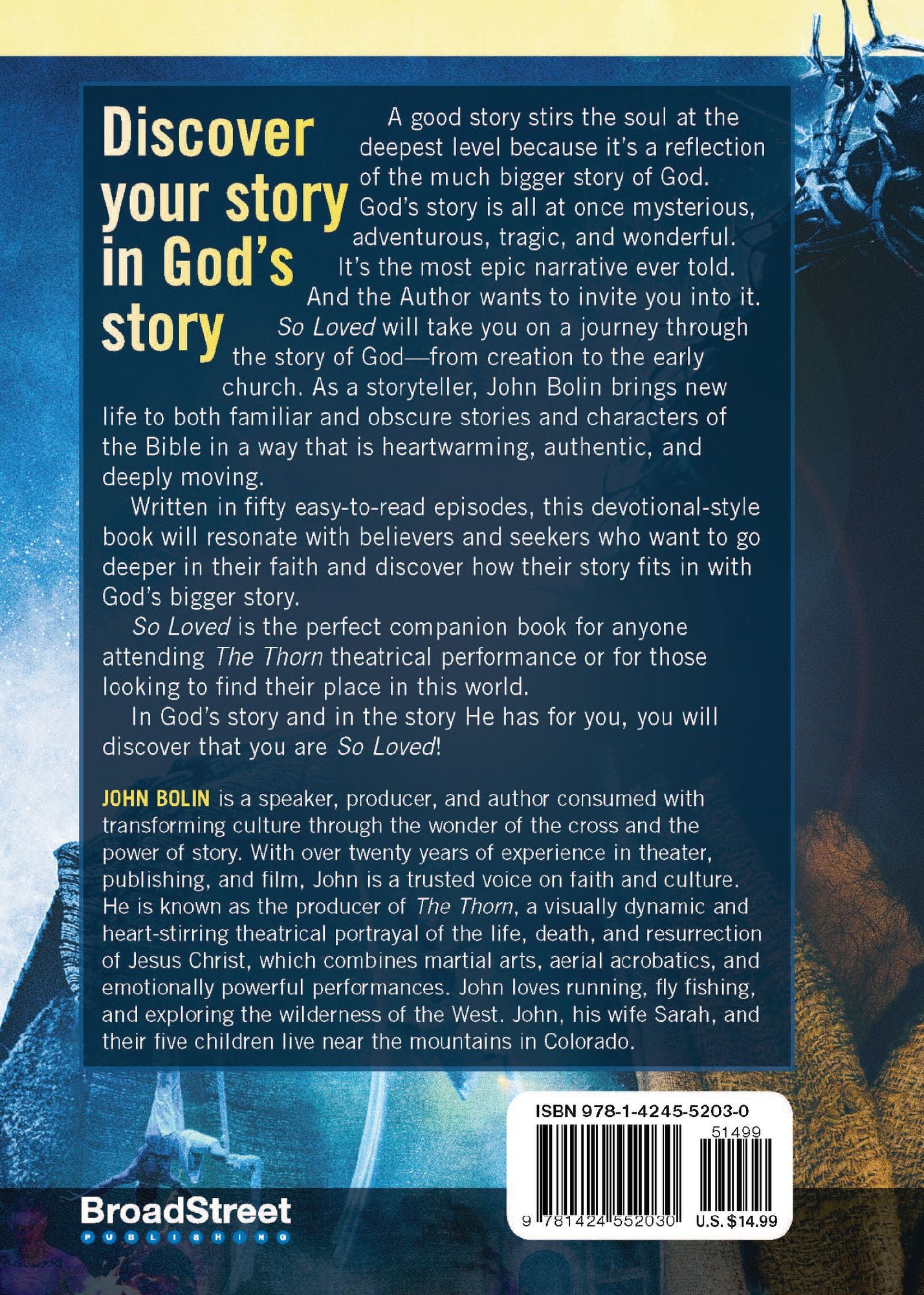 So Loved: Finding your place in God's Epic Story