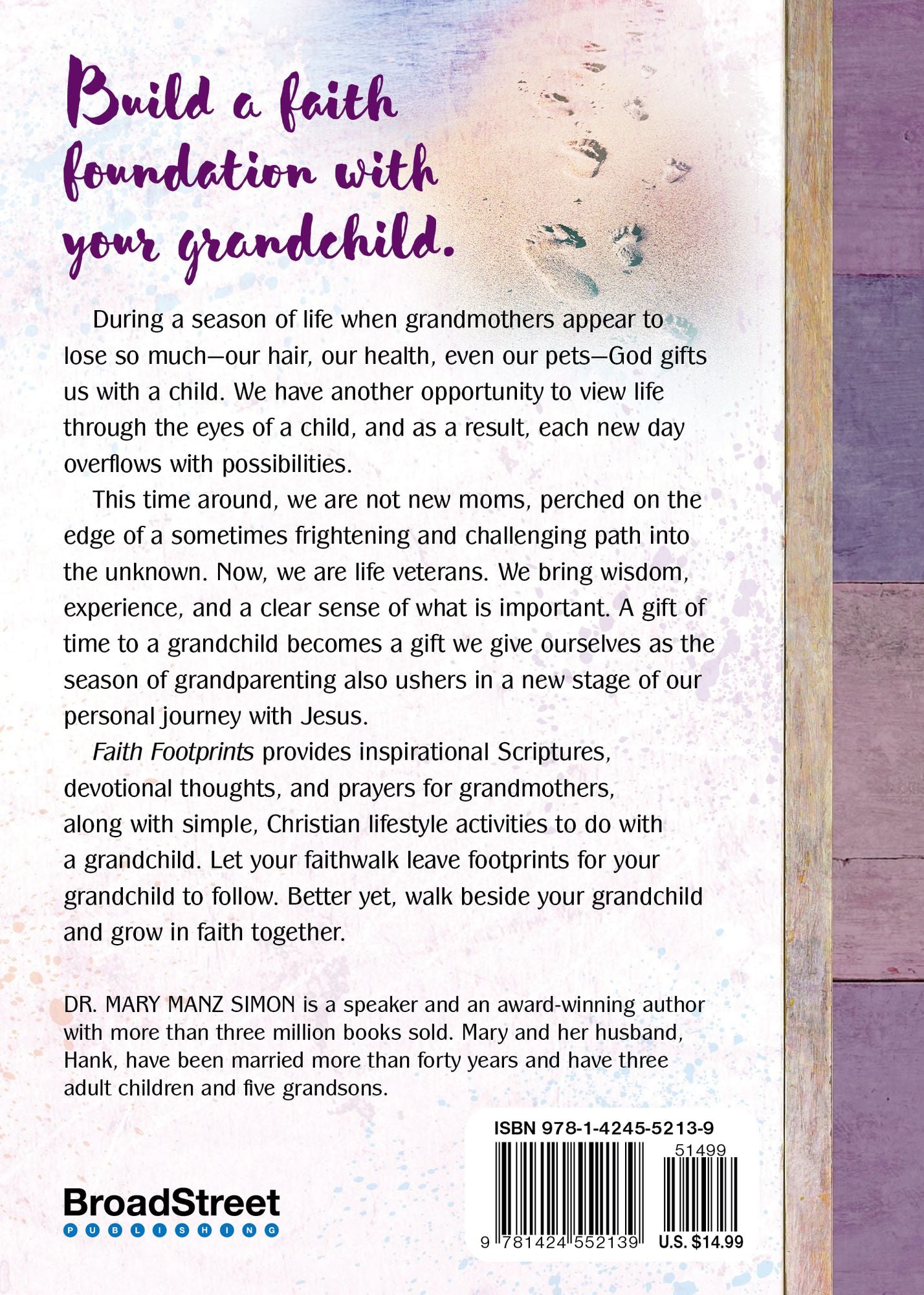 Faith Footprints with My Grandchild: 52 Devotions, Activities, and Reflections