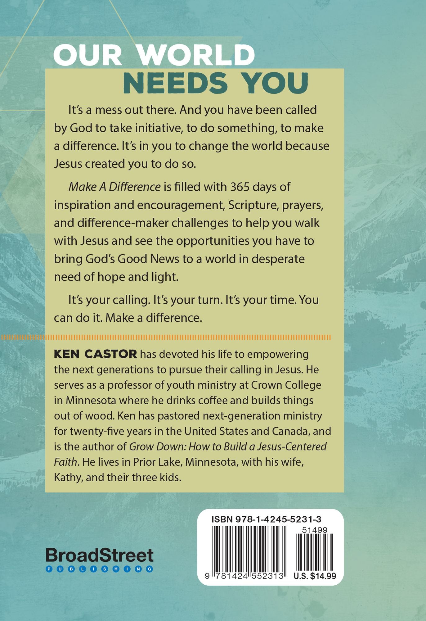 Make a Difference: 365 World-Changing Devotions