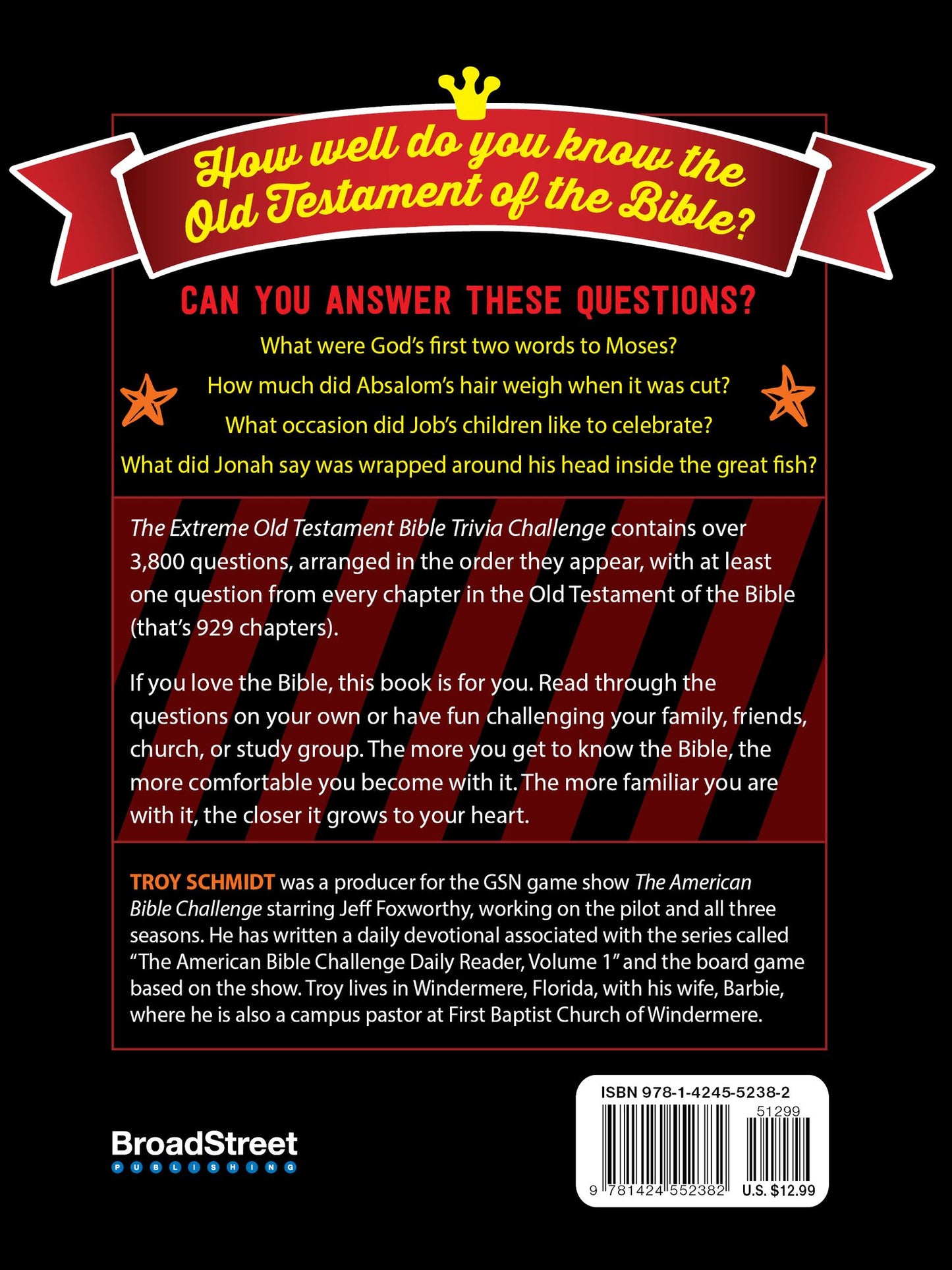 The Extreme Old Testament Bible Trivia Challenge