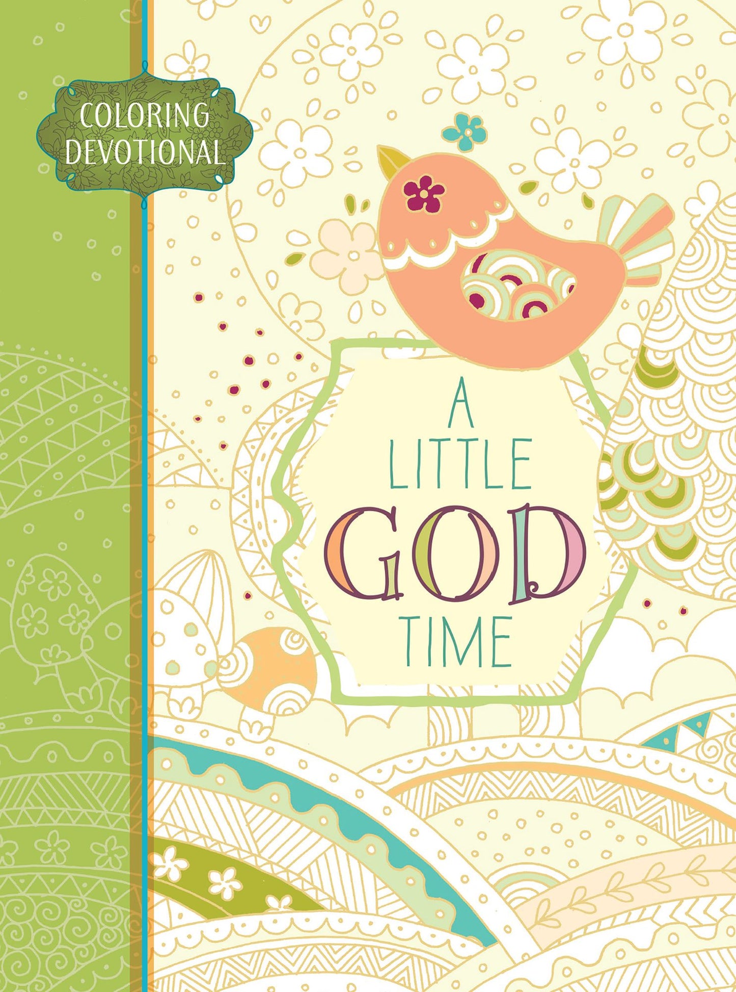 A Little God Time (HC Coloring Devotional)