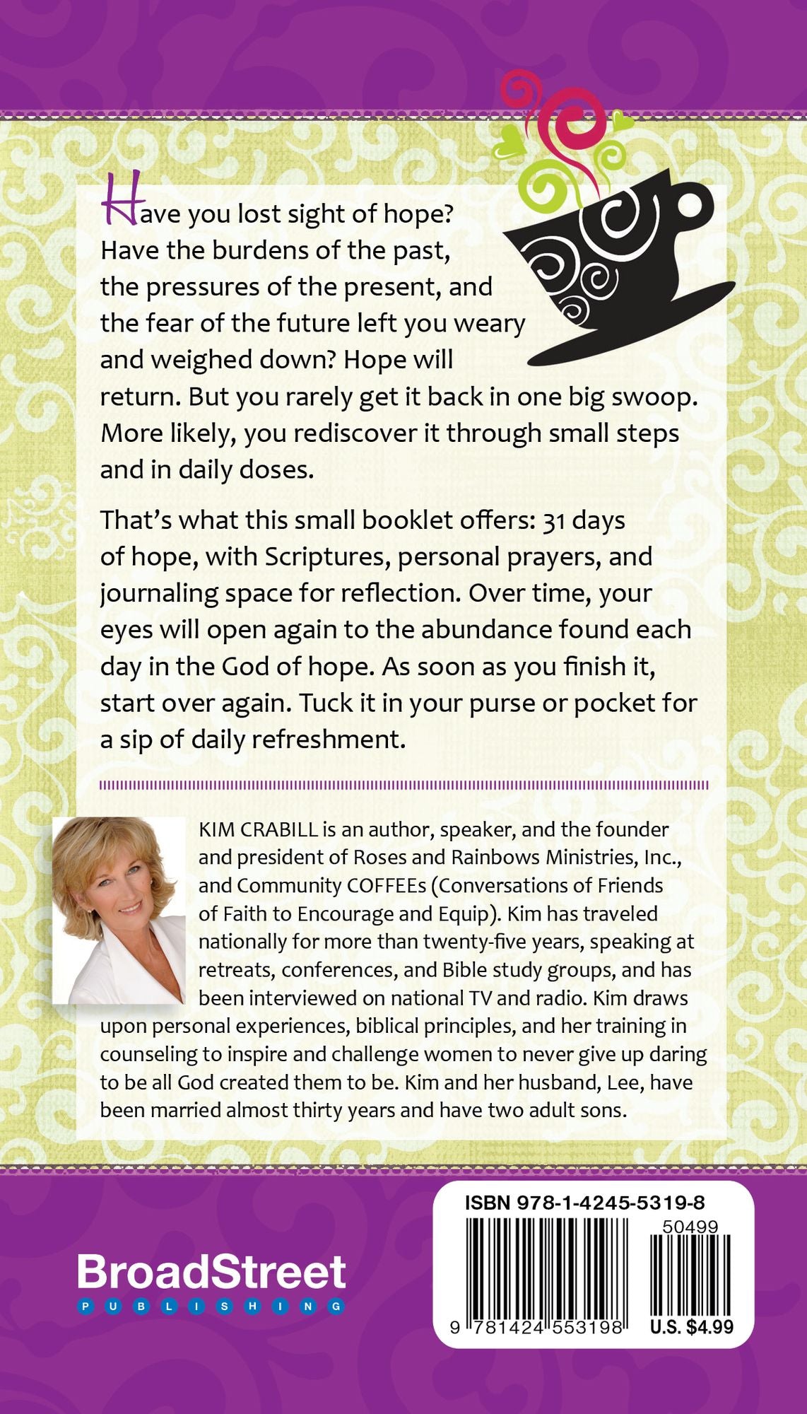 A Cup of Hope: 31 Daily Readings to Refresh Your Soul