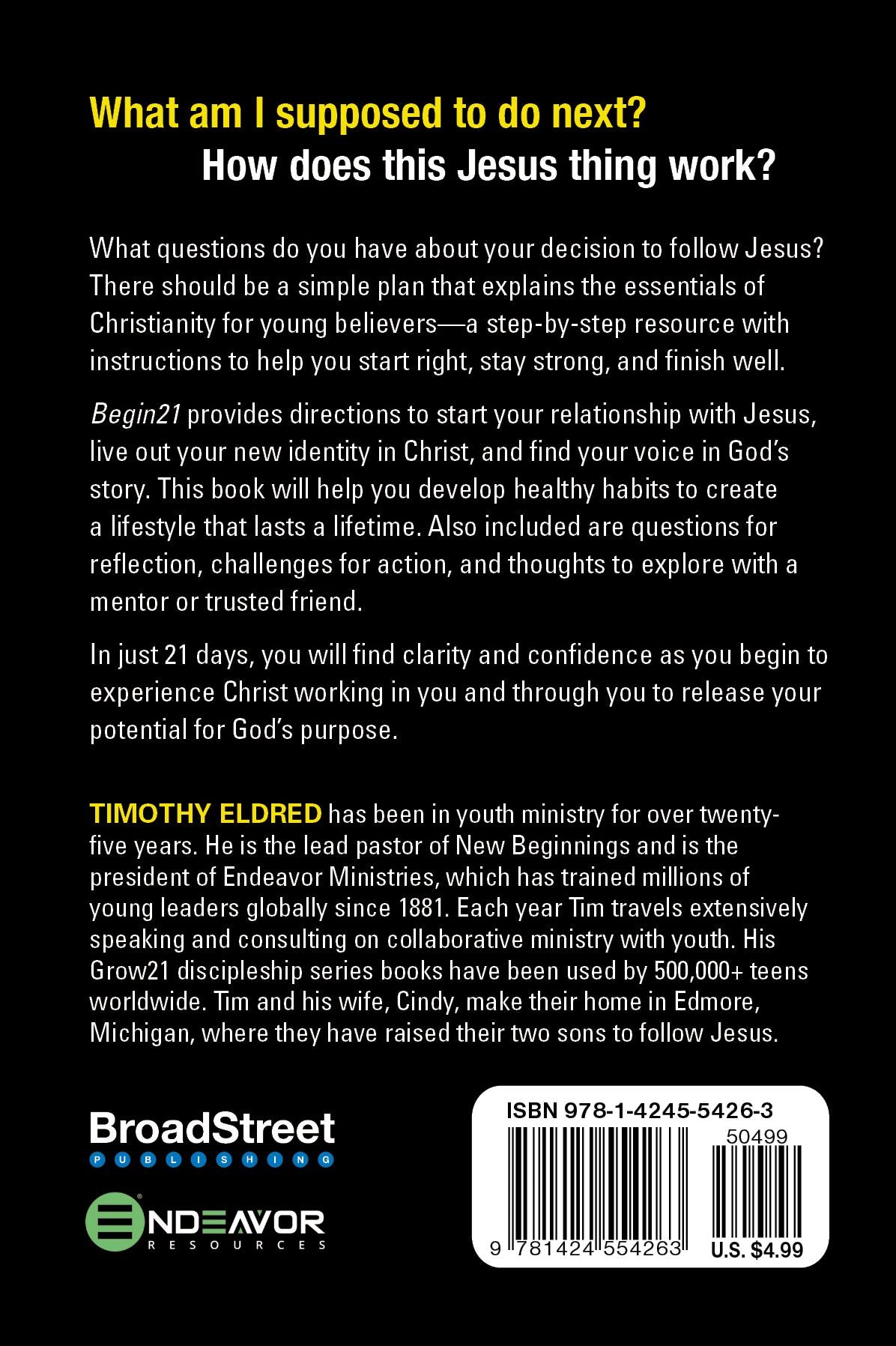Begin21: Your First 21 Steps with Jesus