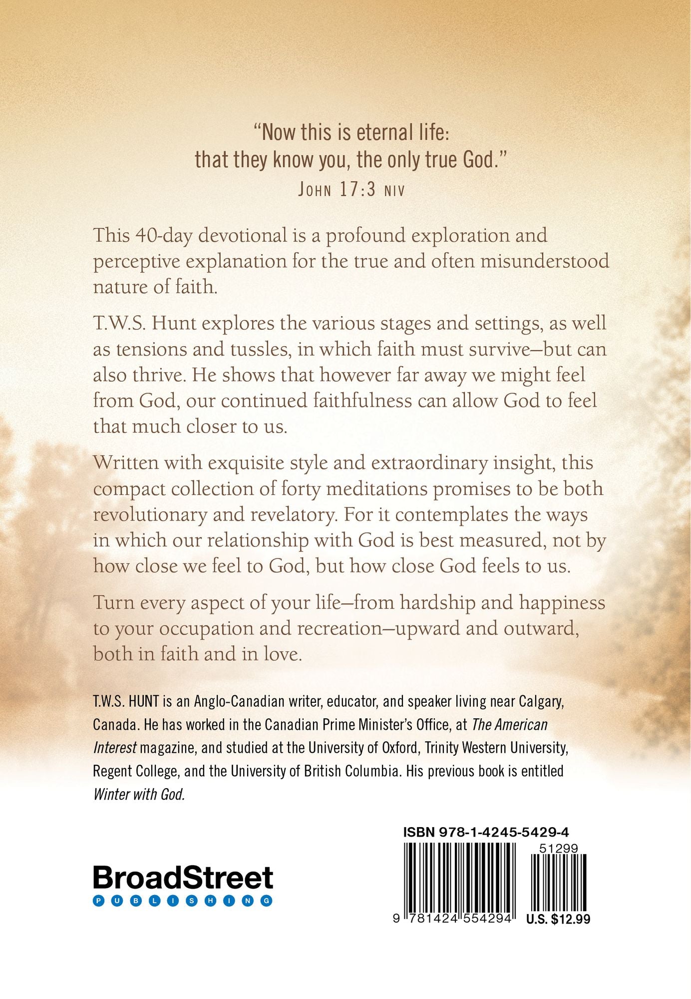 The Way of Faith: Allowing God to Experience Us
