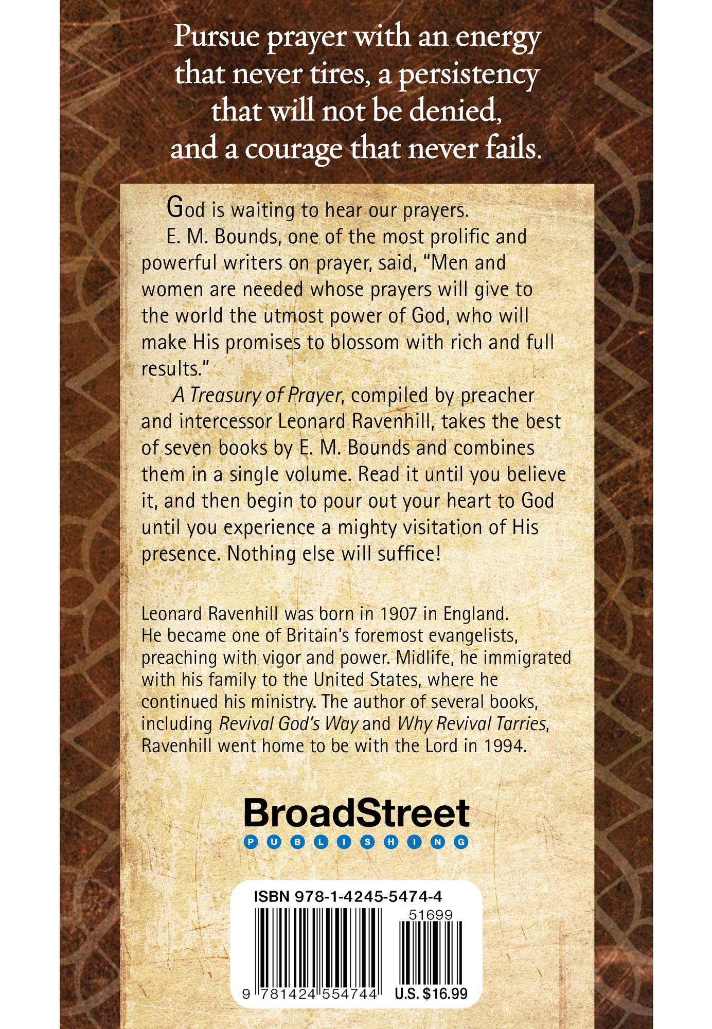 A Treasury of Prayer: The Best of E.M. Bounds