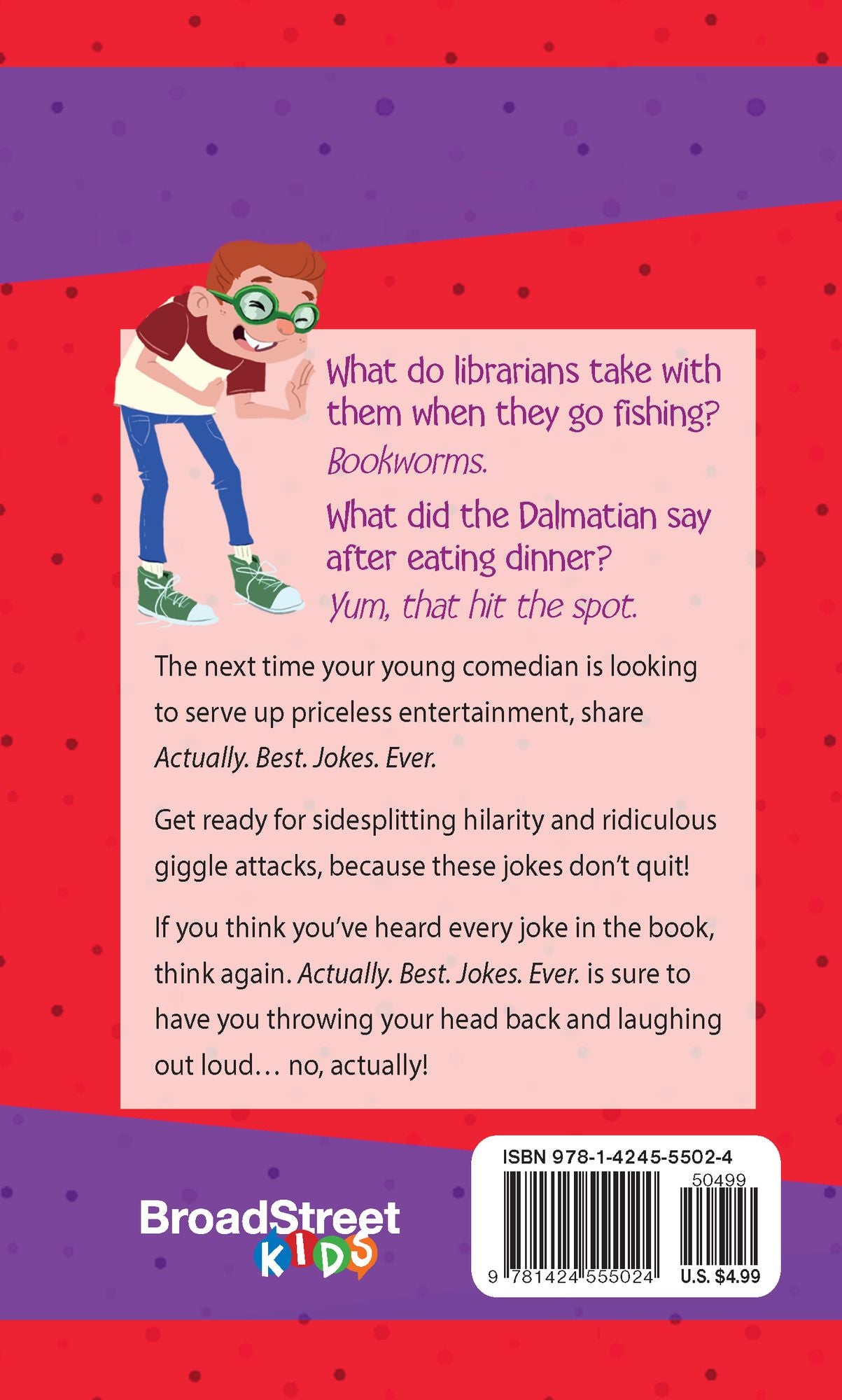 Actually. Best. Jokes. Ever.: Joke Book for Kids