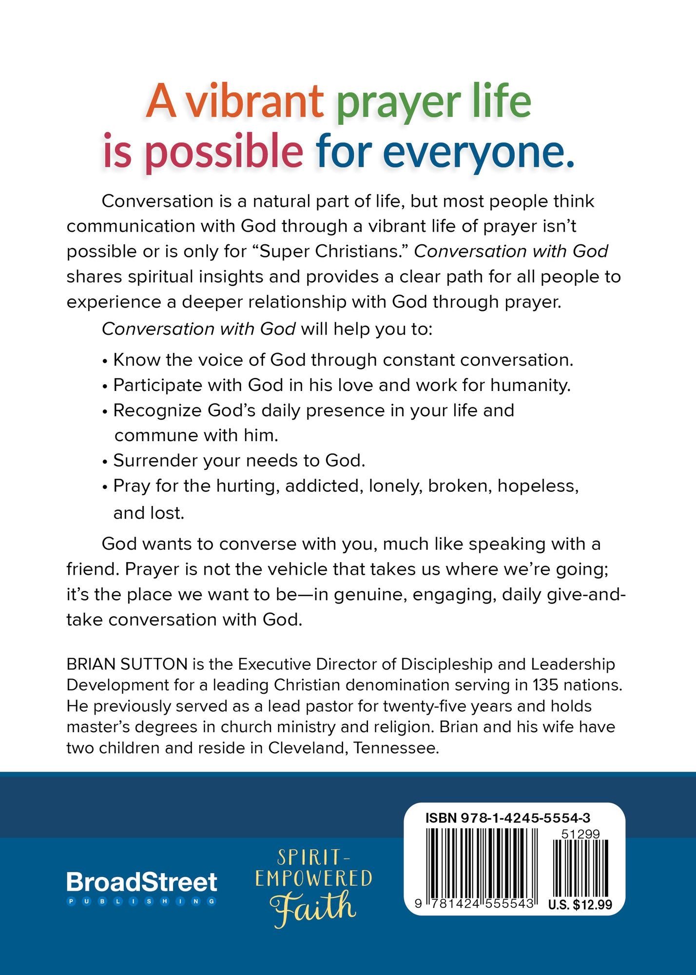 Conversation with God: The Power of Prevailing Prayer