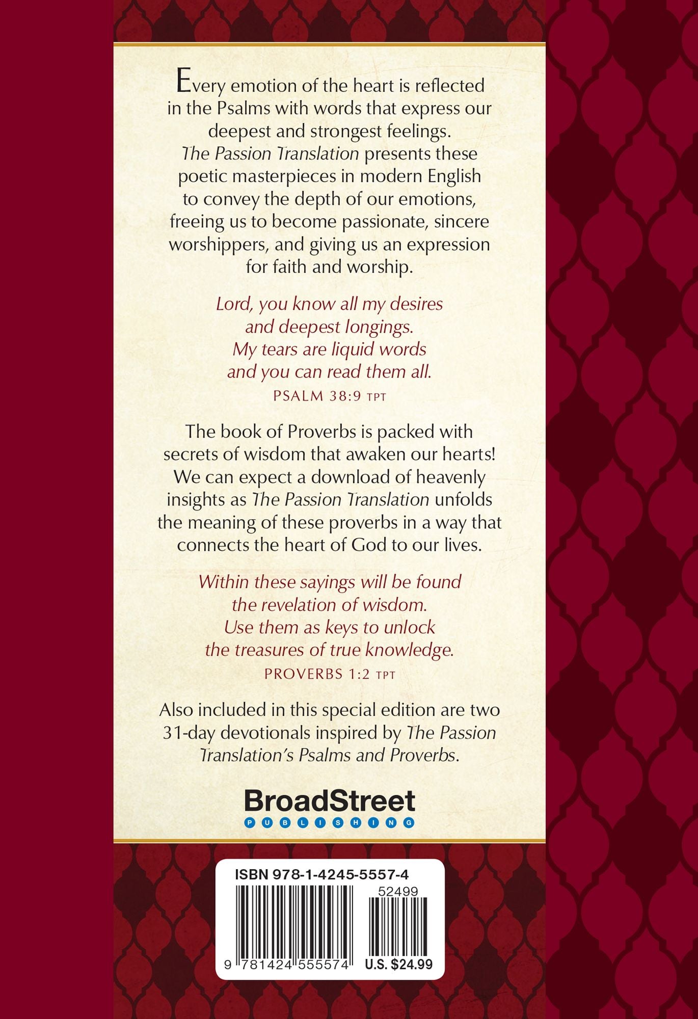 Psalms & Proverbs (faux leather)