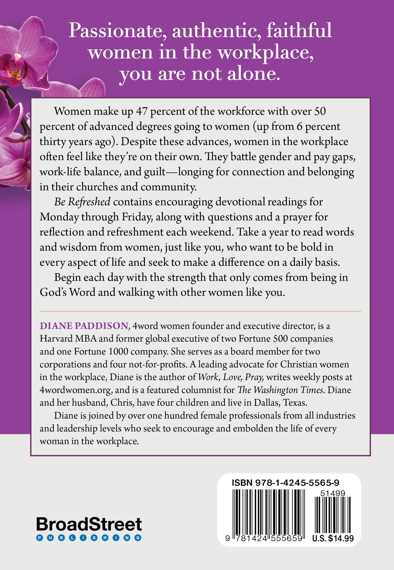 Be Refreshed: A Year of Devotions for Women in the Workplace
