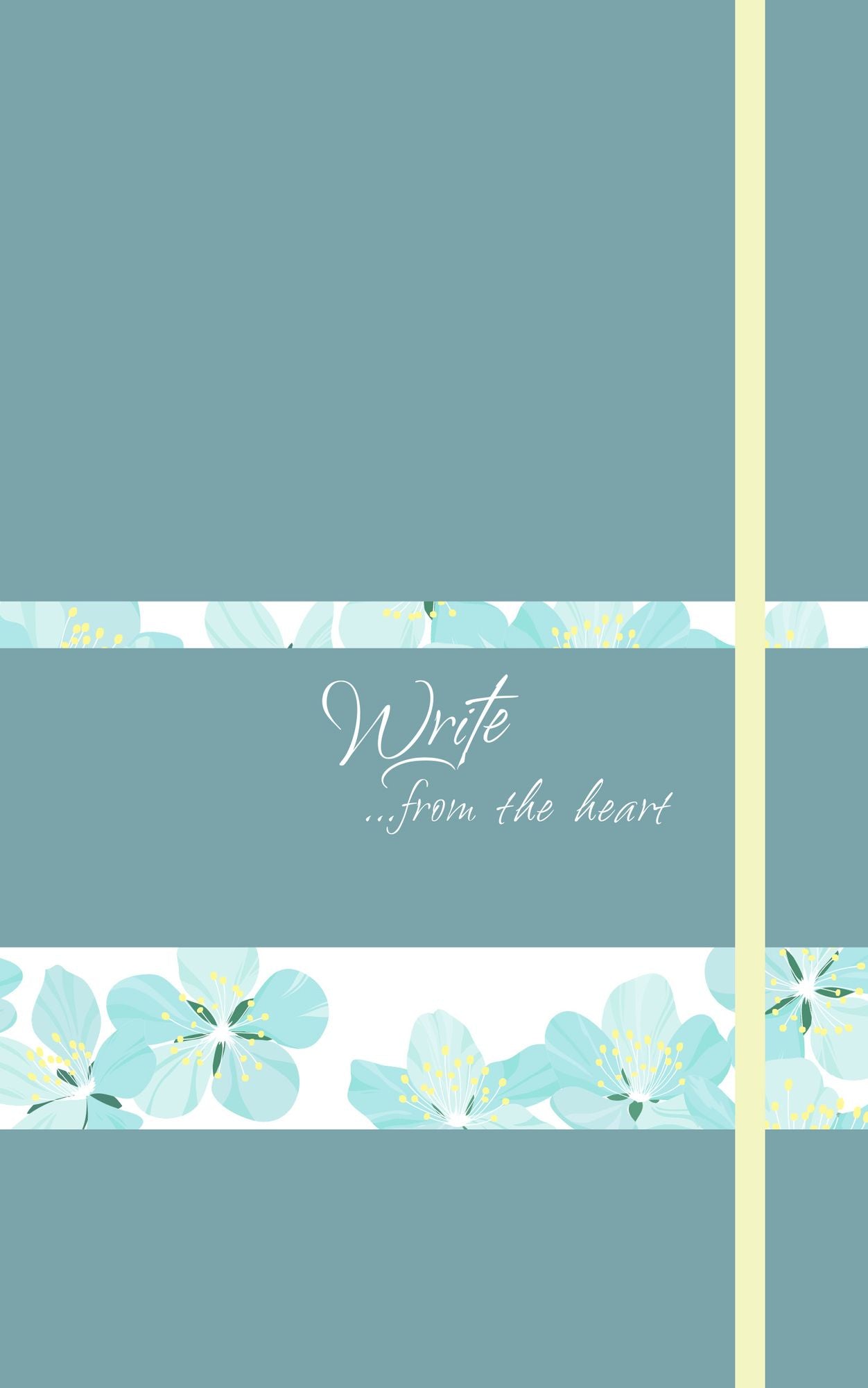 Write Journal (Aquamarine): ...from the heart