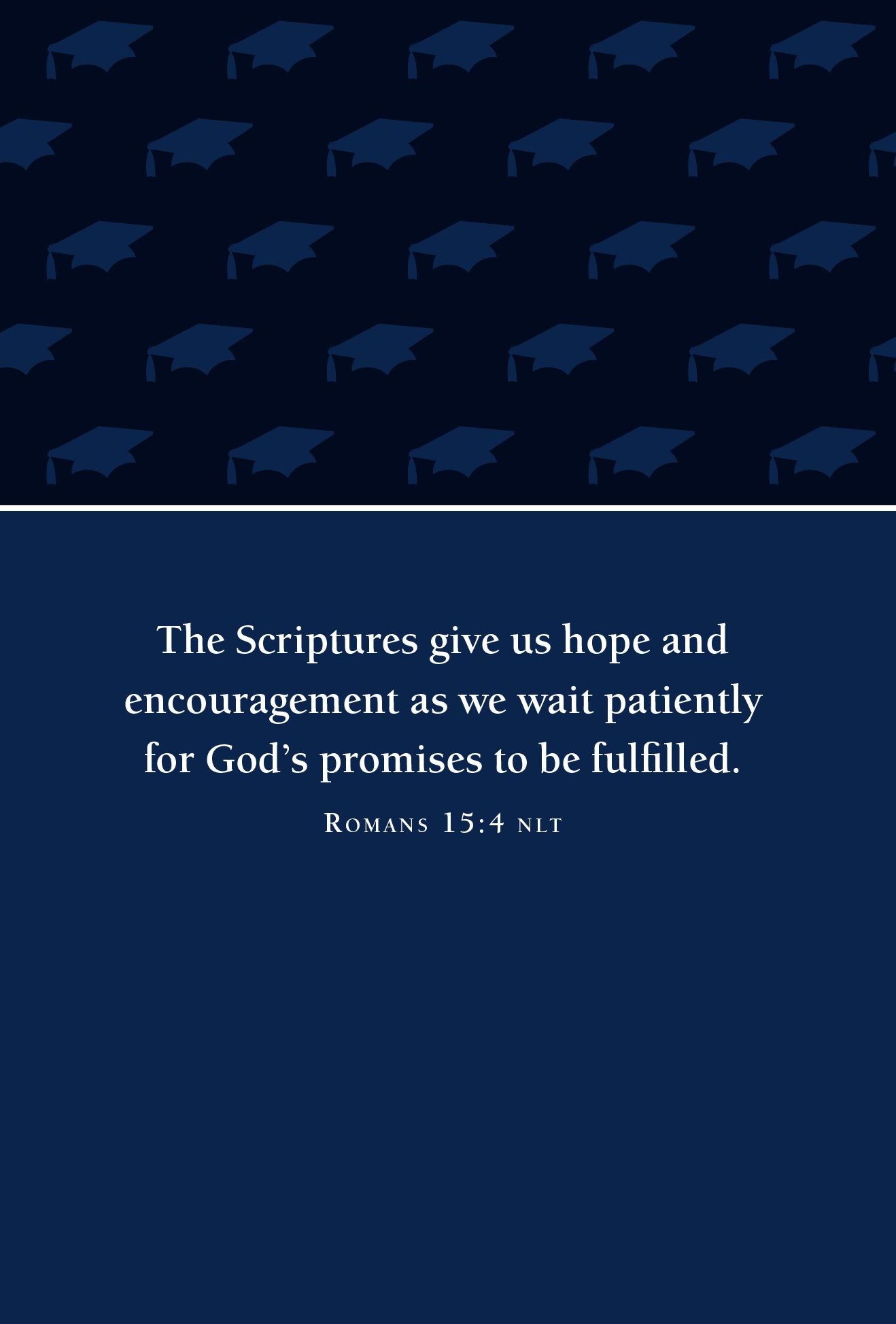 Bible Promises for Graduates (Blueberry)