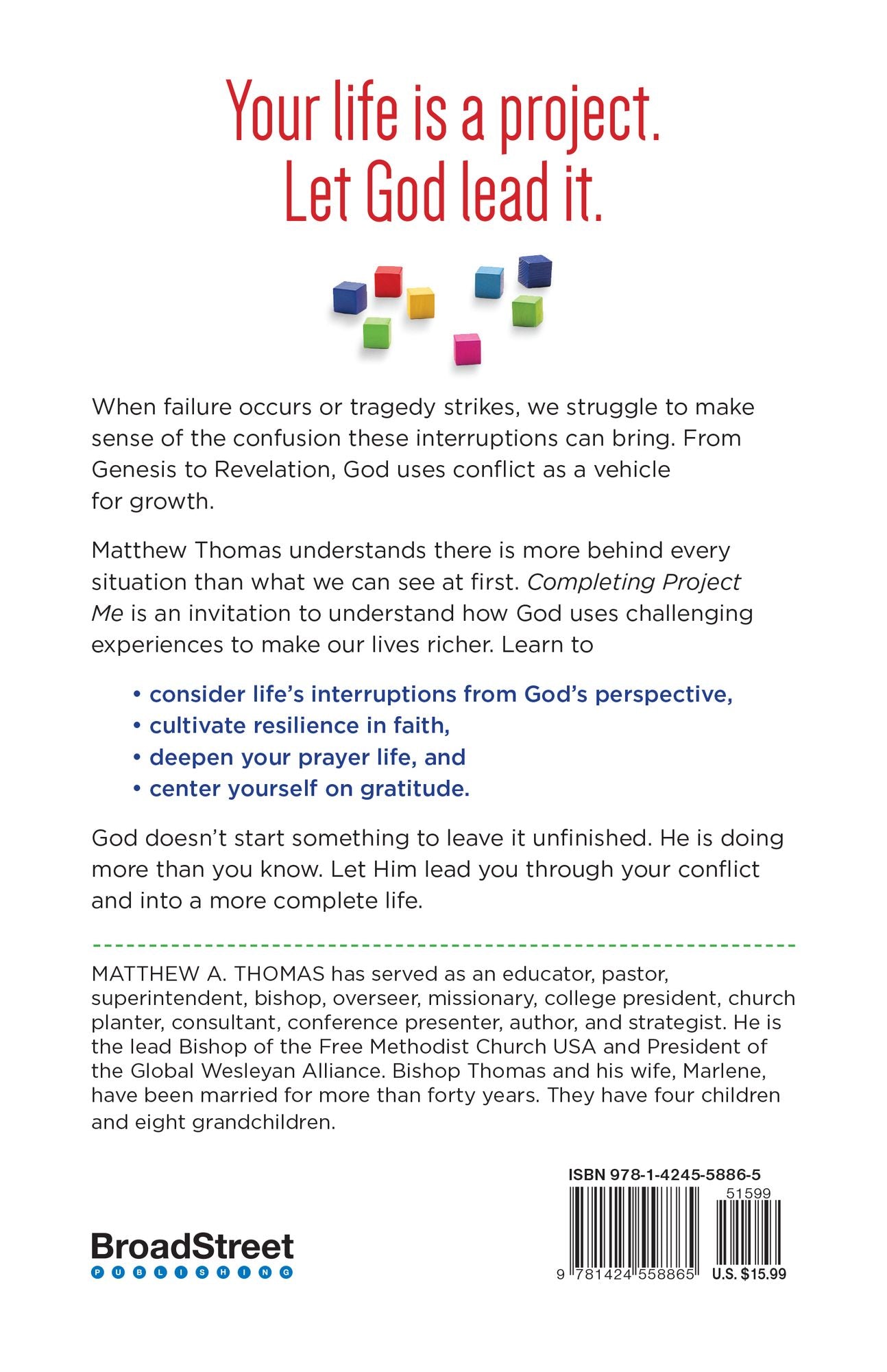 Completing Project Me: How Understanding God's Perspective Changes Yours